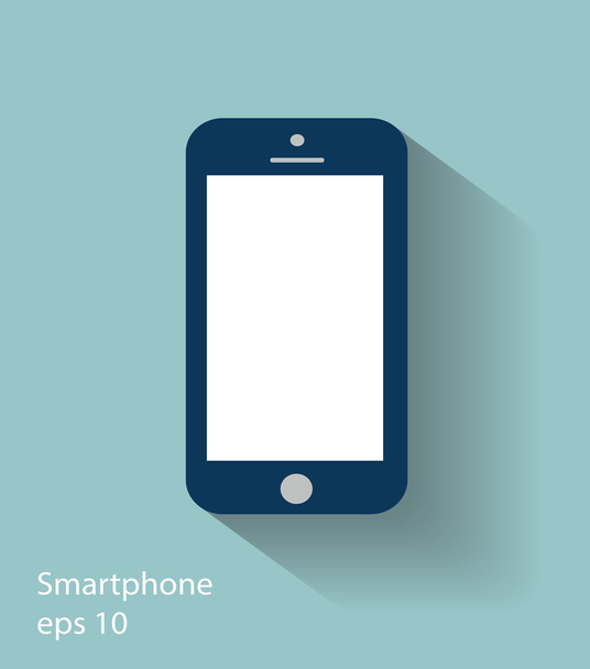 Smartphone pictogram - Vector, afbeelding