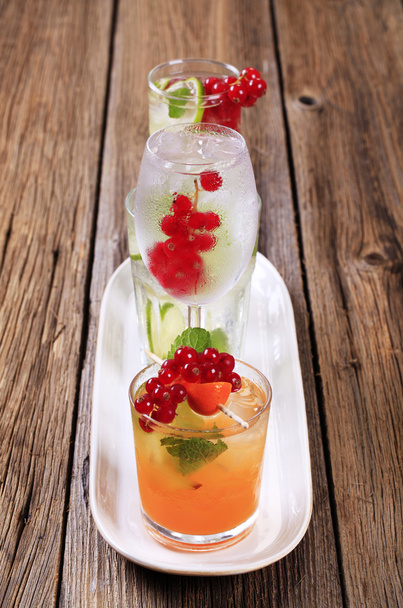 Variety of iced drinks - Photo, Image