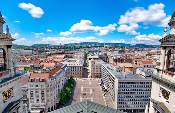 View from St. Stephan basilica, Budapest Hungary - 写真・画像