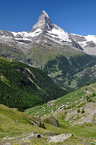 Matterhorn - ελβετικά Άλπεις - Φωτογραφία, εικόνα