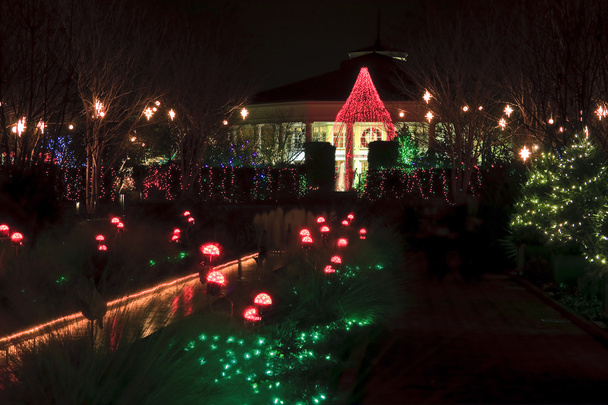 Vánoce na Daniel Stowe zahrady - Fotografie, Obrázek
