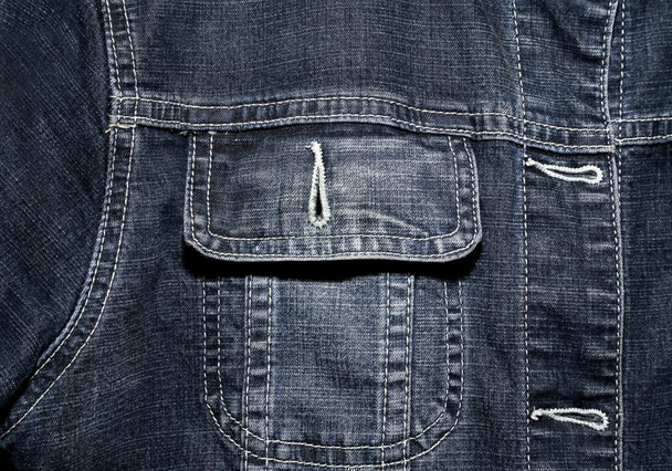jeans jasje  - Foto, afbeelding