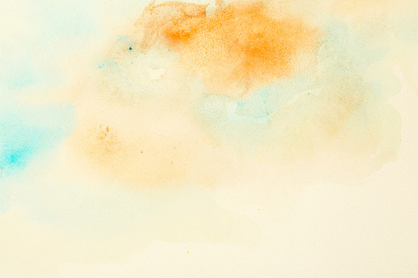 Watercolor texture on paper close-up - Fotó, kép