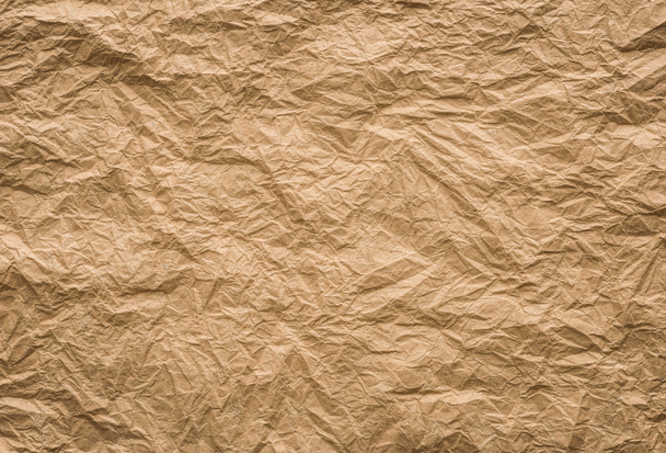 tło i tekstura brązowy Wrinkled papieru - Zdjęcie, obraz