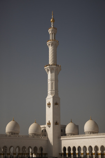zayed moschee, abu dhabi, vereinigte arabische emirate - Foto, Bild