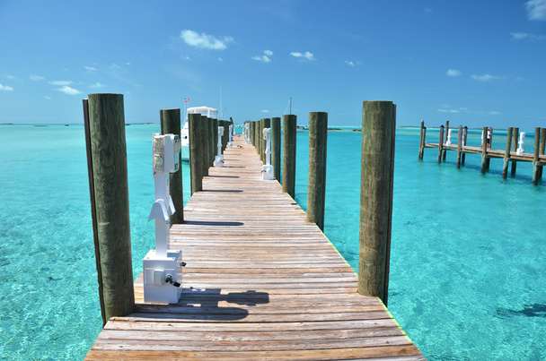 Staniel Cay yat kulübü, Bahama Adaları - Fotoğraf, Görsel