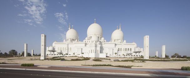Zayed moskee, Abu Dhabi, Verenigde Arabische Emiraten - Foto, afbeelding