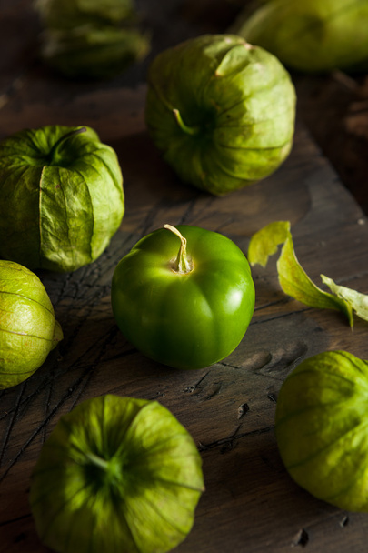Healthy Organic Green Tomatillos - Photo, Image
