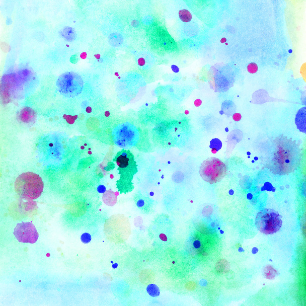 Watercolor background with pink, purple spots - Foto, immagini