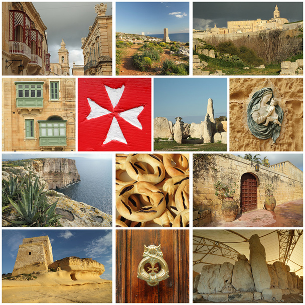 collage of Maltese images - Photo, Image