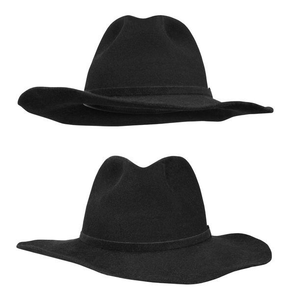 μαύρο καπέλο - Φωτογραφία, εικόνα