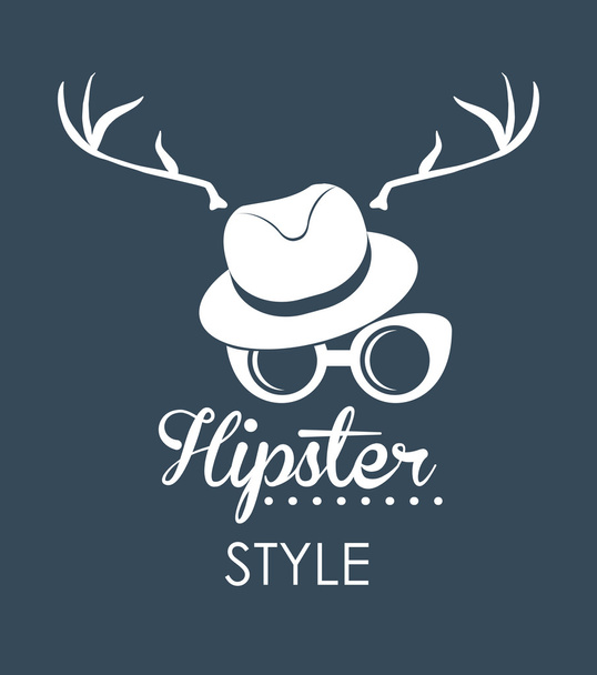 Hipster стиль дизайну
  - Вектор, зображення