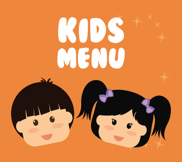 menu enfants design
  - Vecteur, image