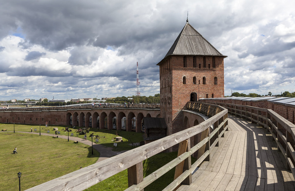 Avance en la batalla del Kremlin de Novgorod. Velikiy Novgorod. Rusia
. - Foto, imagen