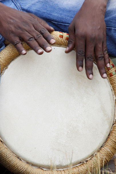 afrykańskie instrumenty perkusyjne - Zdjęcie, obraz