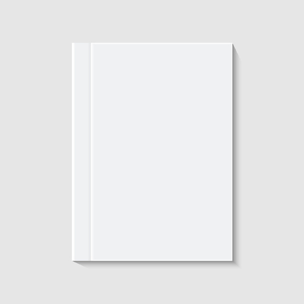 wektor nowoczesne białe książki lub broszury - Wektor, obraz