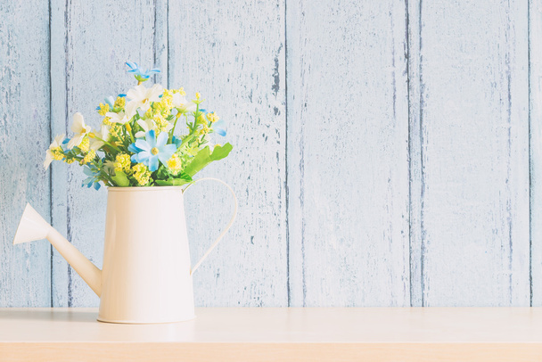 Vase with flowers for decoration interior - Фото, изображение