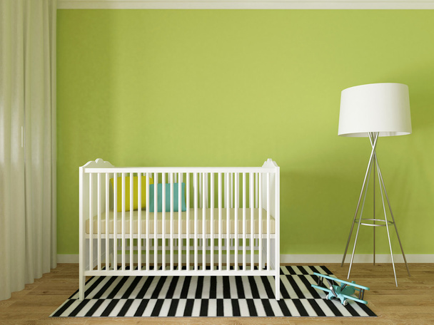 Nursery interior, baby room - Photo, Image