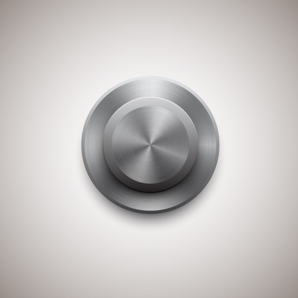 Vector circle regulator button - Vector, imagen