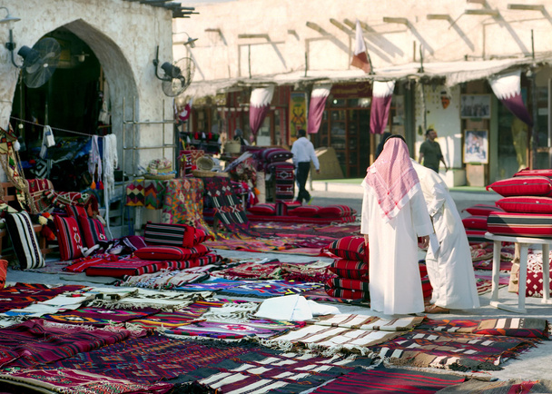 Вранці у ринку Вакіф, Катар - Фото, зображення