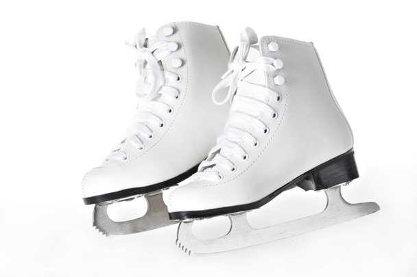 Une paire de patins à glace
 - Photo, image