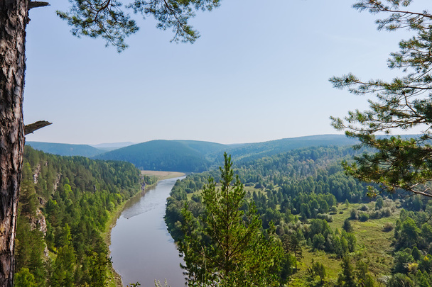 landscape with river - Fotografie, Obrázek
