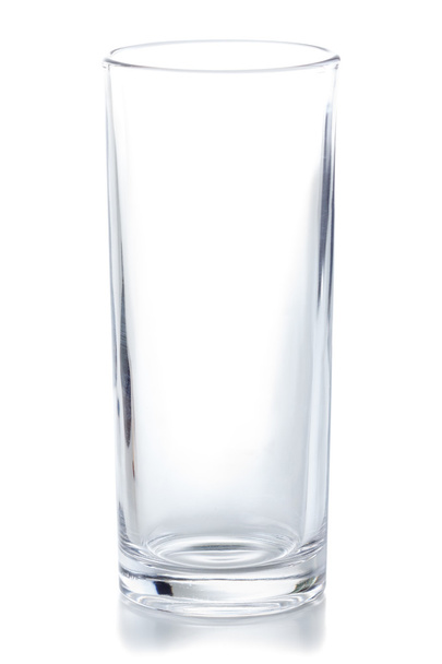Crystal clear empty glass - Zdjęcie, obraz
