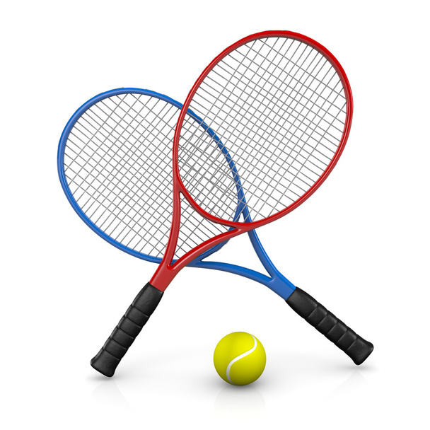 Tennismatch - Foto, Bild