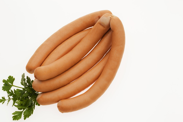 Vienna sausage - frankfurter sausages - Zdjęcie, obraz