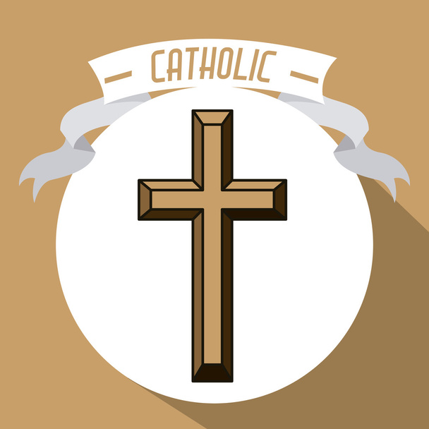 Catholic design  - Vector, Image