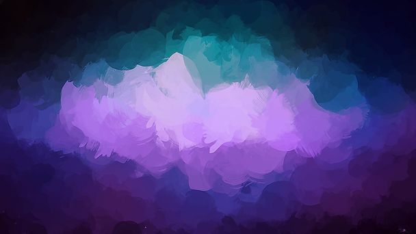 Violet brush strokes background - Vector, Image