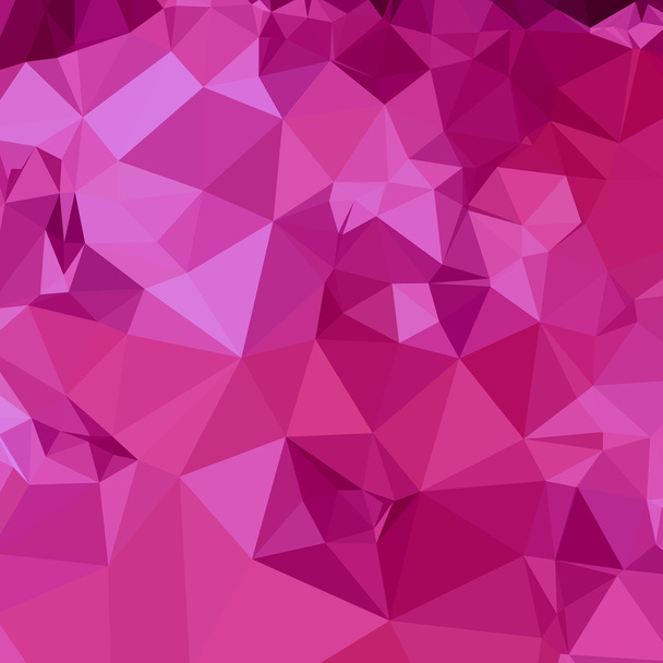 Deep Pink Abstract Low Polygon Background - Vector, Image