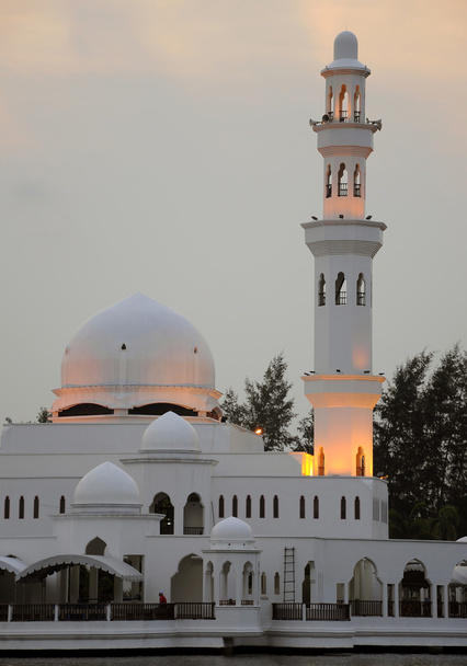 Tengku Tengah Zaharah Meczet w Terengganu - Zdjęcie, obraz