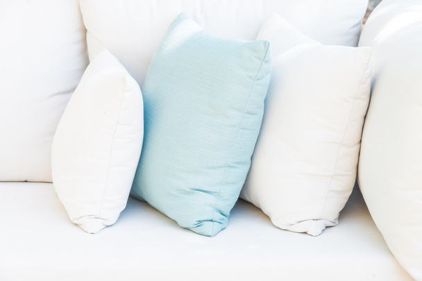Pillows on sofa bed - Photo, Image
