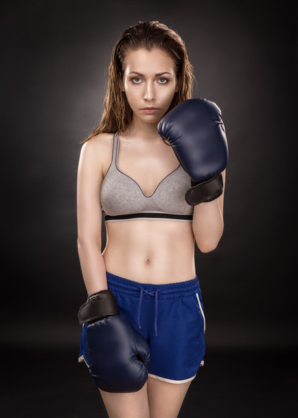 Woman Boxer - Фото, изображение
