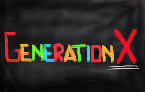 Generation x Konzept - Foto, Bild