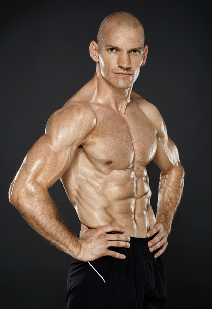 Male fitness model - Φωτογραφία, εικόνα