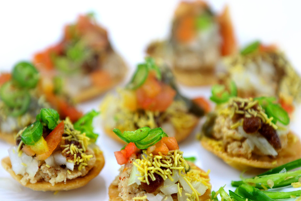 Indický snack batata puri - Fotografie, Obrázek