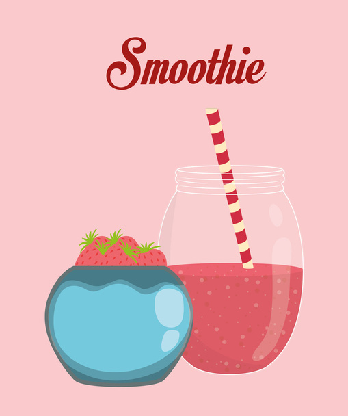 design smoothie
  - Vetor, Imagem