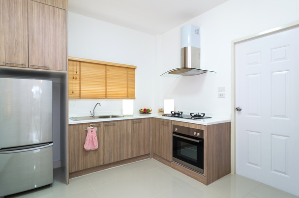Interior kitchen with electric - Фото, изображение