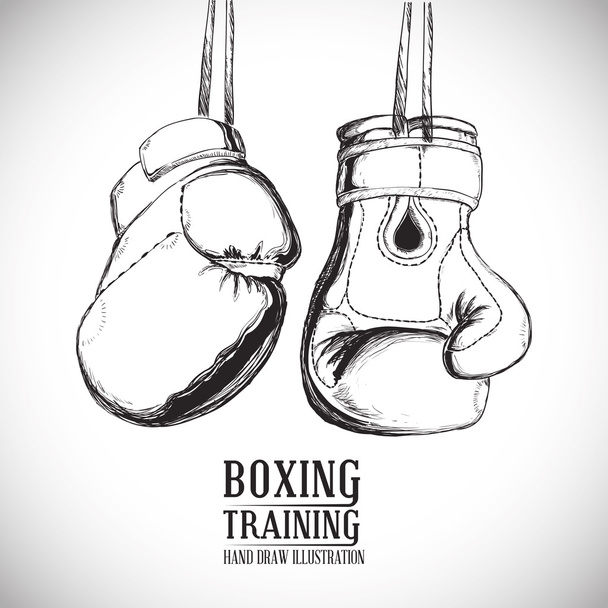 Boxing design  - Vector, Image
