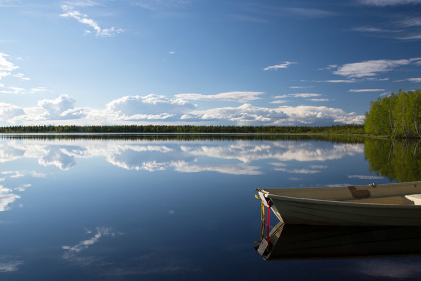 Lake in Lapland, Finland - Foto, afbeelding
