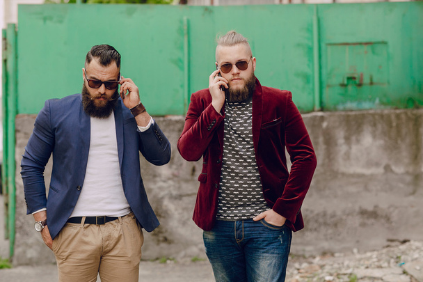 Two bearded men  - Fotografie, Obrázek