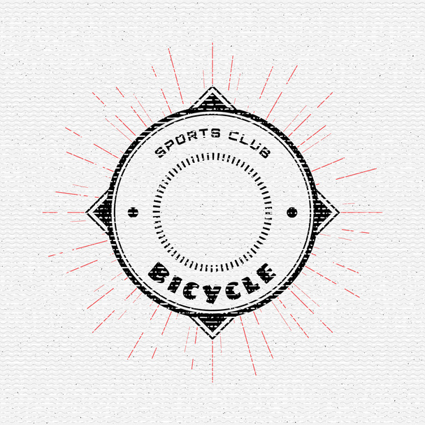 Bicycle badges logos and labels for any use. - Photo, Image