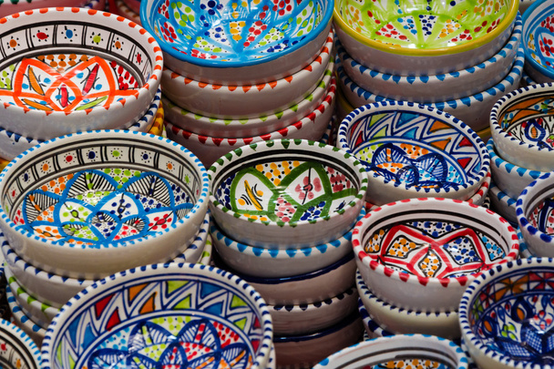 Colorful bowls zoom in - Photo, Image