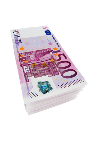 vele 500 euro bankbiljetten geld - Foto, afbeelding