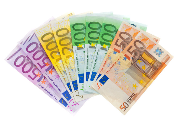 Many euro banknotes money - Φωτογραφία, εικόνα
