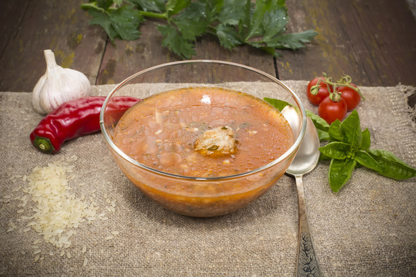 kharcho soup - Photo, Image