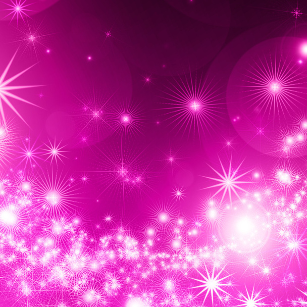 Abstract background with glowing stars - Foto, imagen