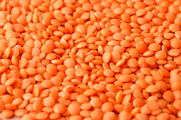 Red lentil background - Φωτογραφία, εικόνα
